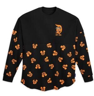 DISNEY Spirit Jersey Adults Halloween Mickey & Minnie at Disney World Womens XS
